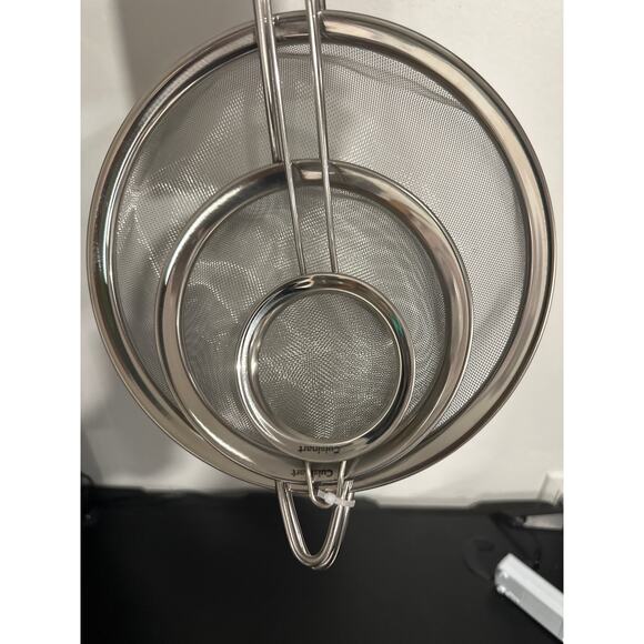 Cuisinart Mesh Strainers, 3 Count (Pack of 1) Set, CTG-00-3MS Silver - Picture 3 of 4